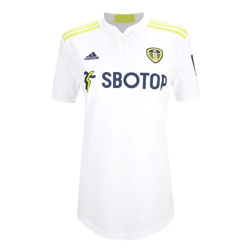 Heimtrikot Leeds United Damen 2021-2022 Günstige Fußballtrikots